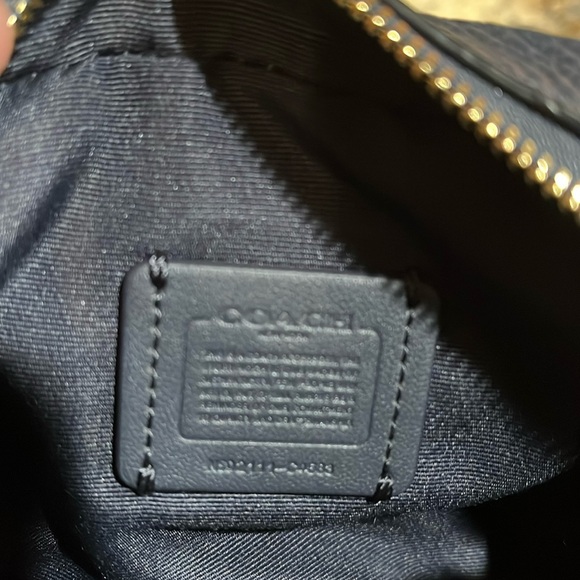 Coach Mini Dempsey Camera Bag In Signature Jacquard With Coach Patch - Picture 6 of 7